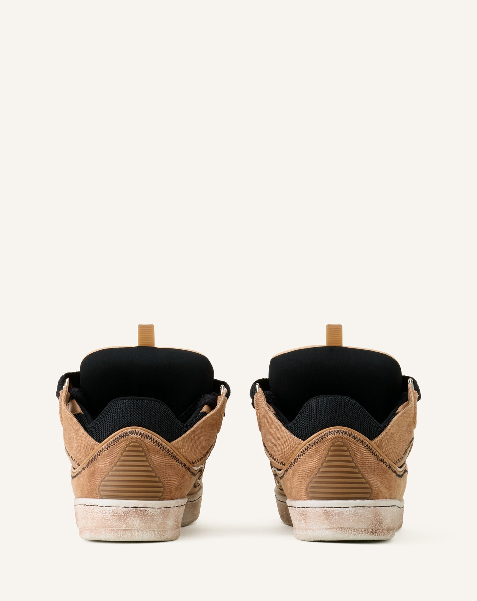Curb Sneakers En Canvas Brown | Lanvin Women