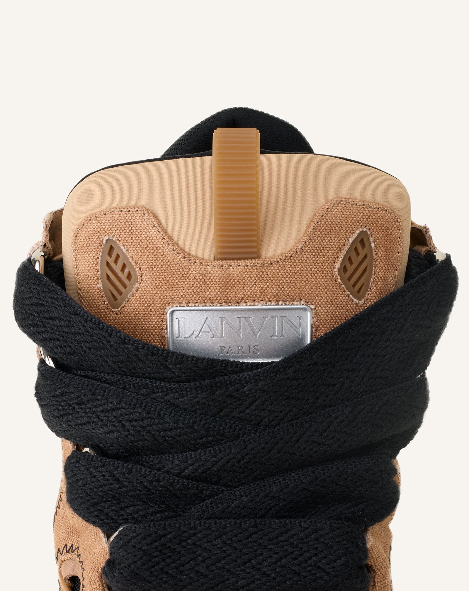 Curb Sneakers En Canvas Brown | Lanvin Women