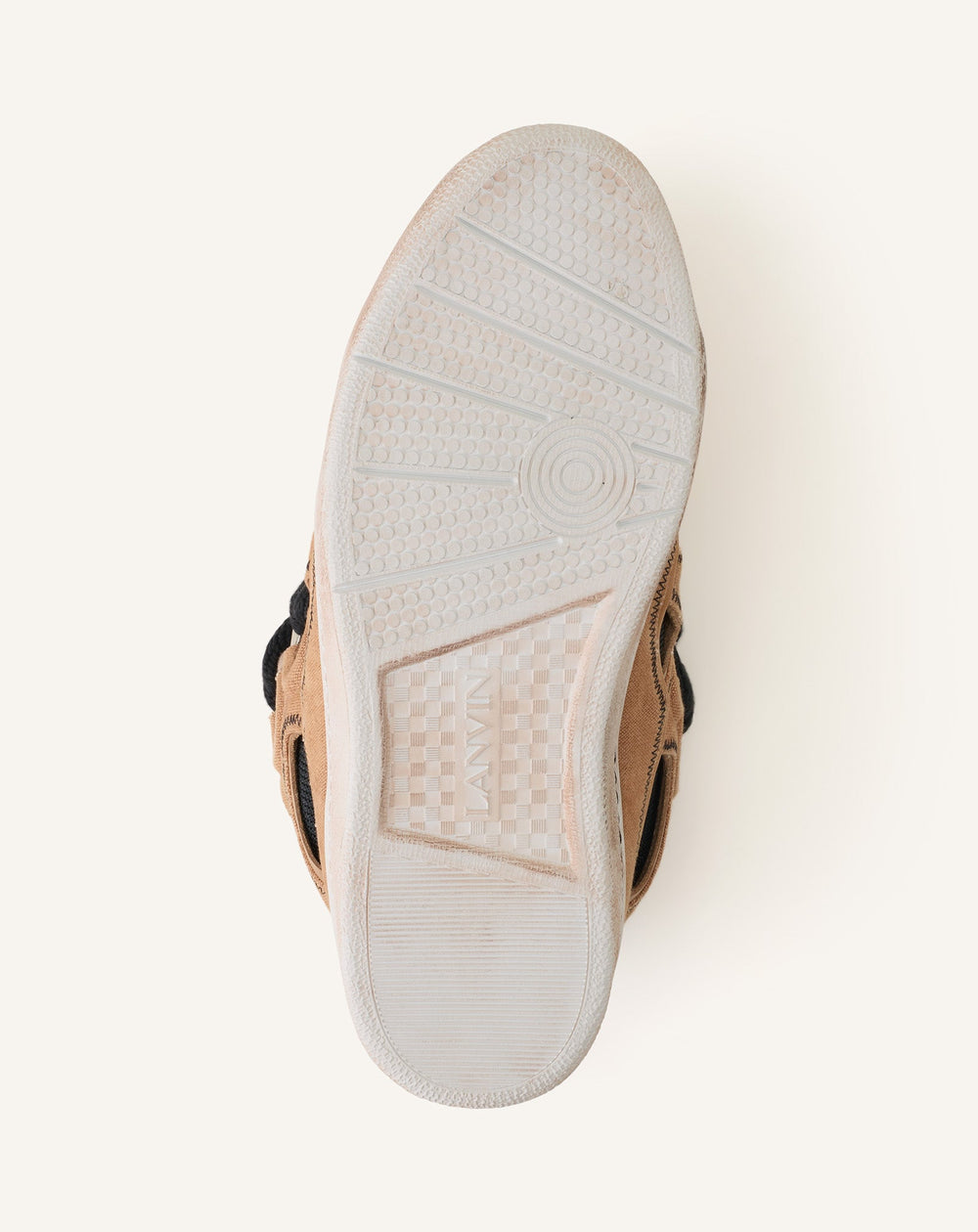 Curb Sneakers En Canvas Brown | Lanvin Women