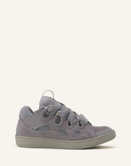 Sneakers Curbs En Suede Monocolor Grey | Lanvin Women