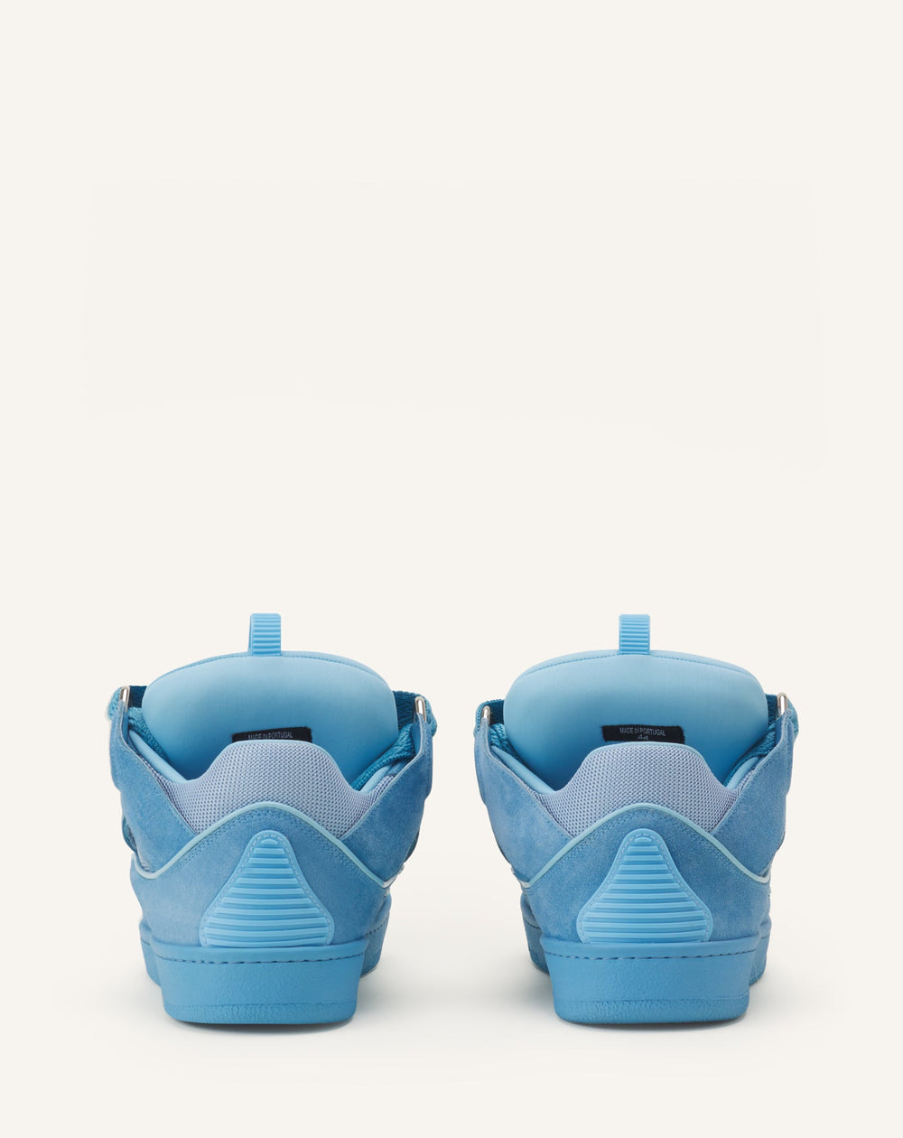 Sneakers Curbs En Suede Monocolor Blue | Lanvin Women