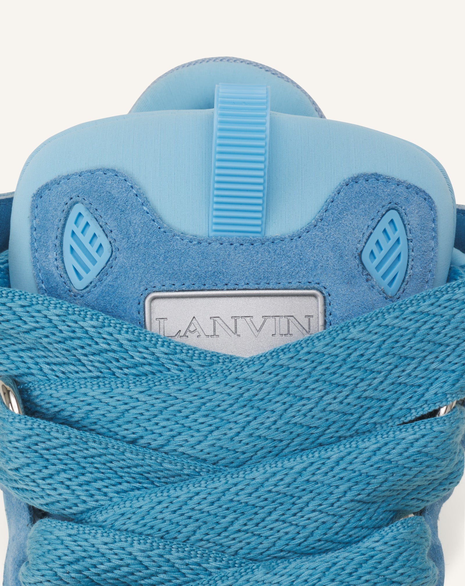Sneakers Curbs En Suede Monocolor Blue | Lanvin Women
