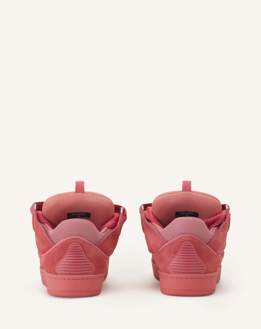Sneakers Curbs En Suede Monocolor Pink | Lanvin Women