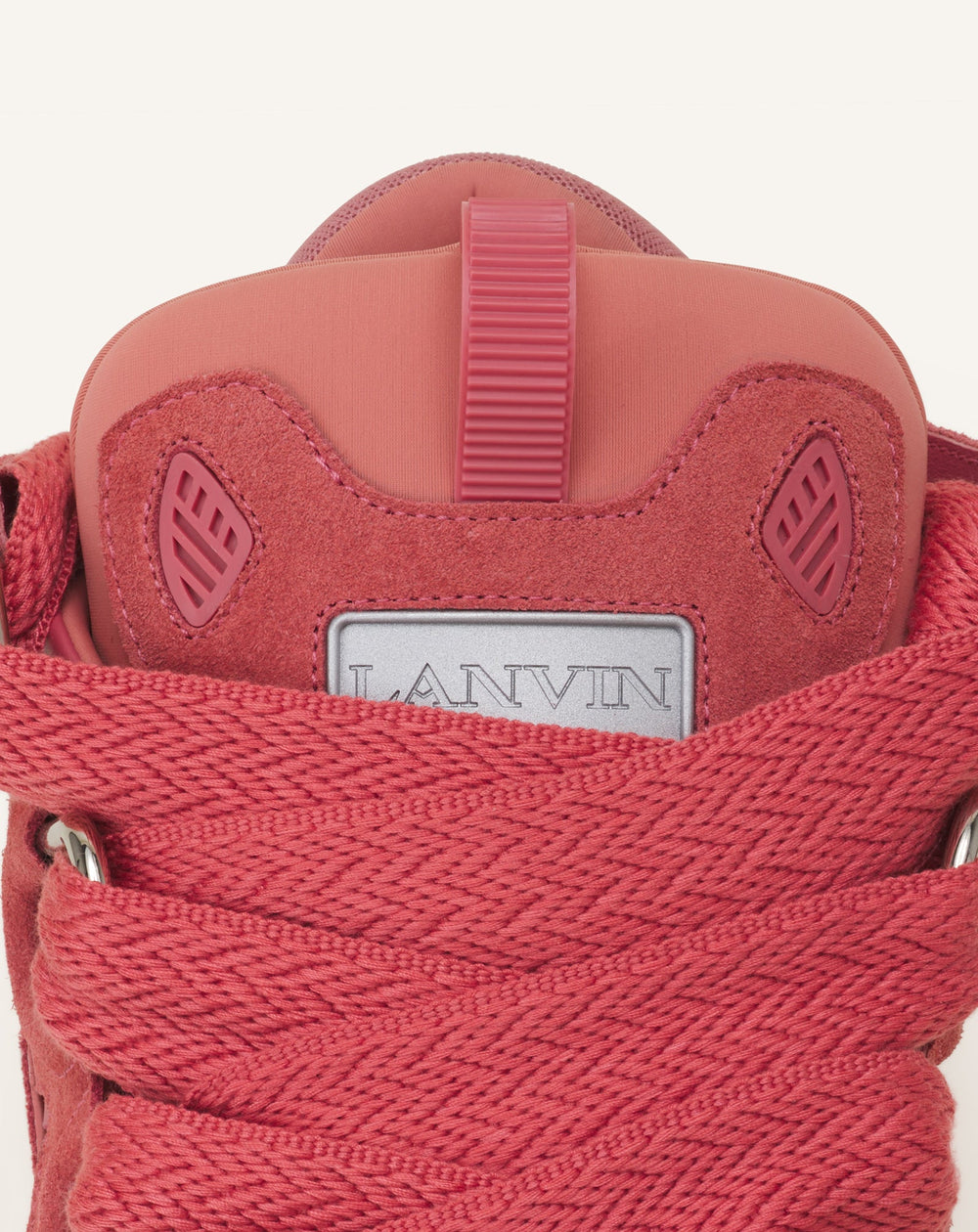 Sneakers Curbs En Suede Monocolor Pink | Lanvin Women