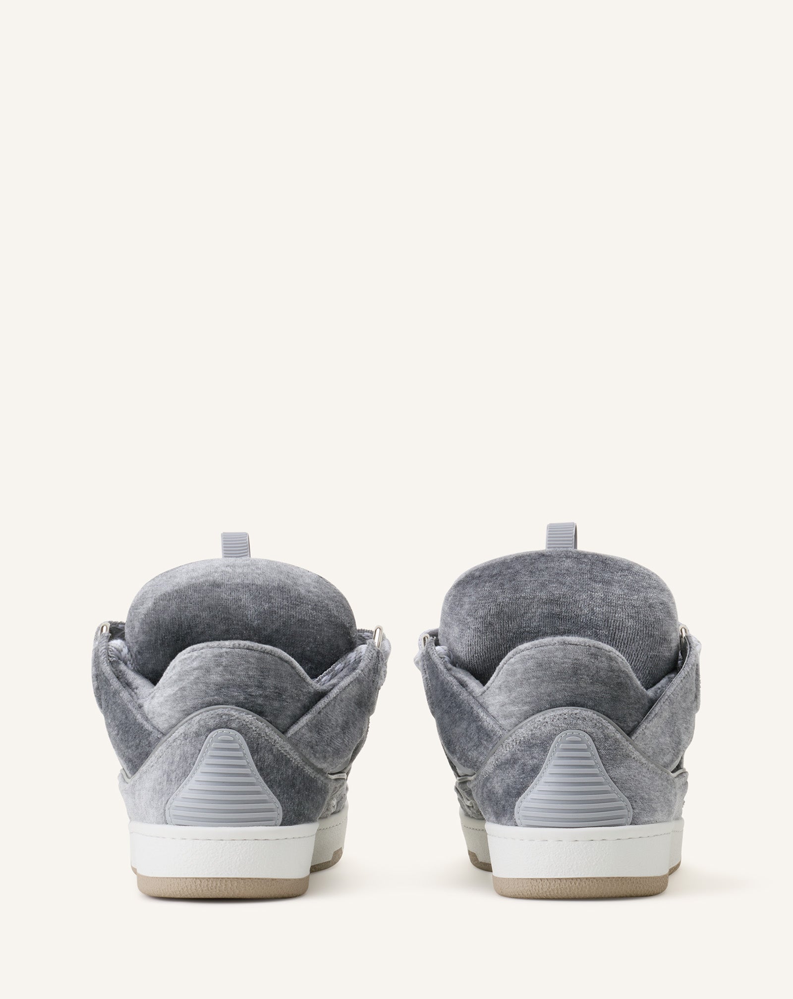 Curb Sneakers En Jersey Grey | Lanvin Women