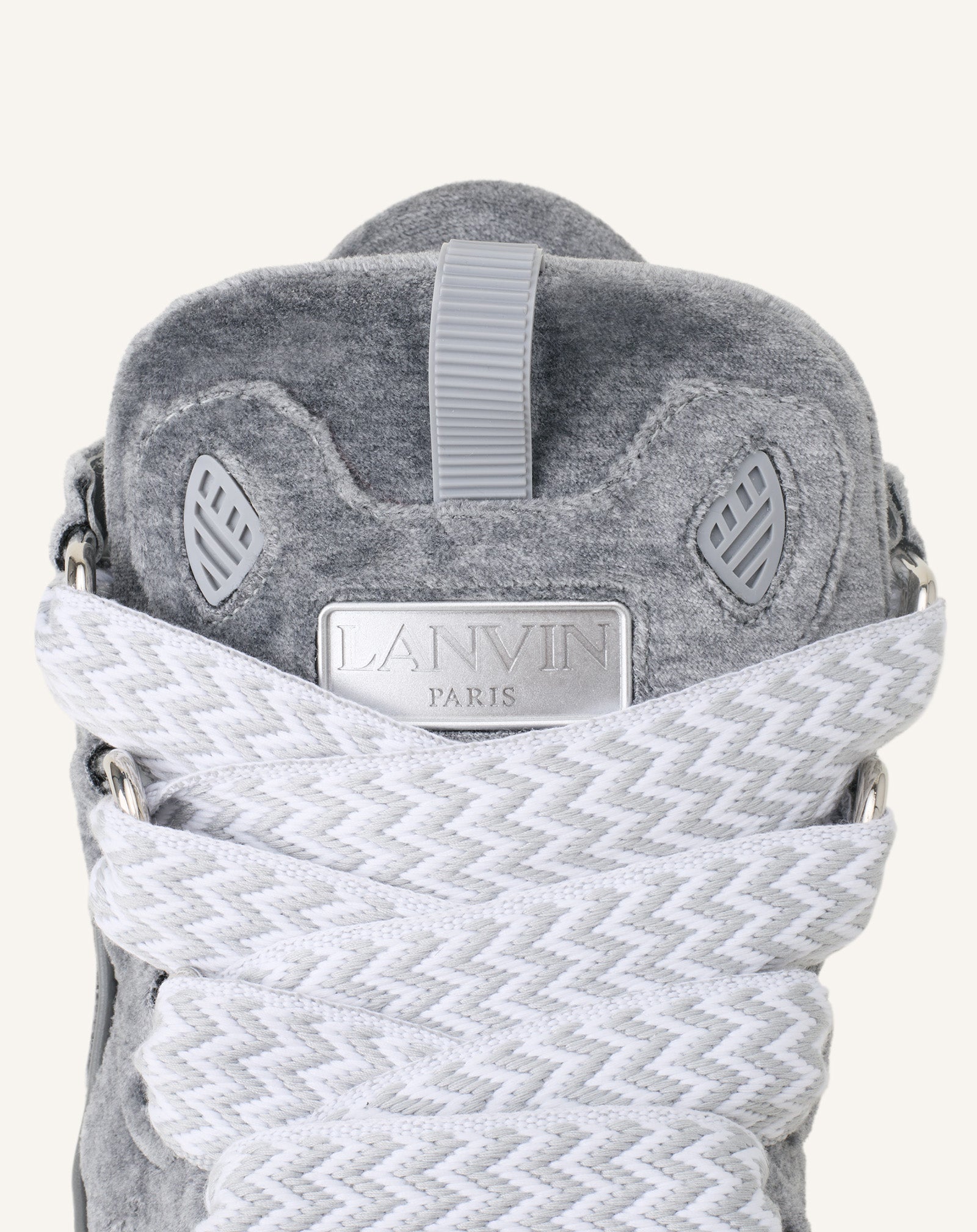 Curb Sneakers En Jersey Grey | Lanvin Women