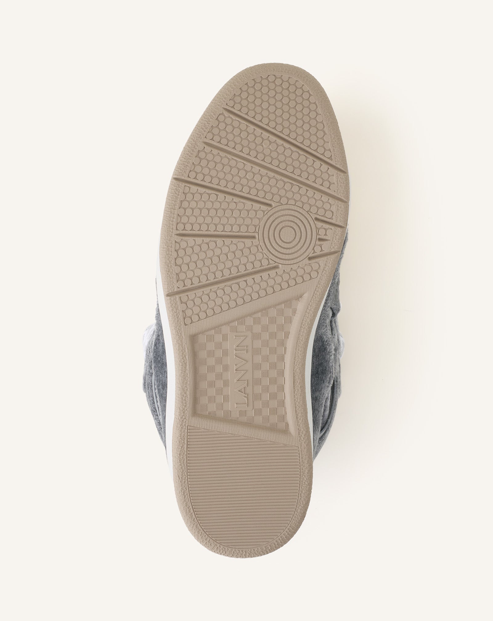 Curb Sneakers En Jersey Grey | Lanvin Women