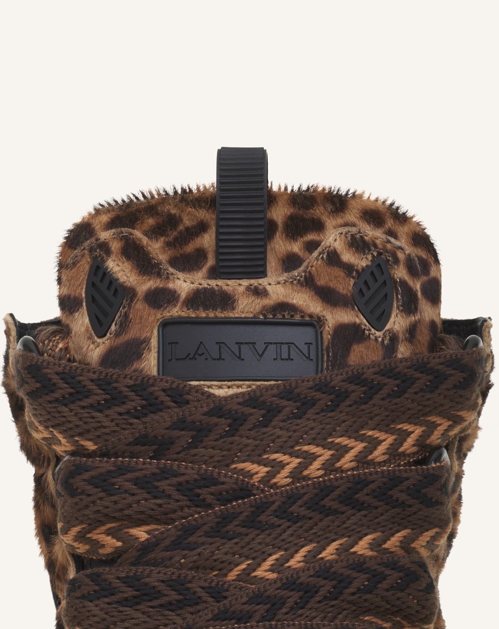 Curb Sneakers En Pony Beige | Lanvin Women