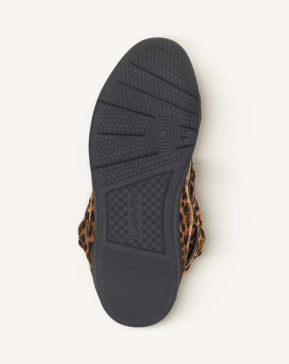 Curb Sneakers En Pony Beige | Lanvin Women