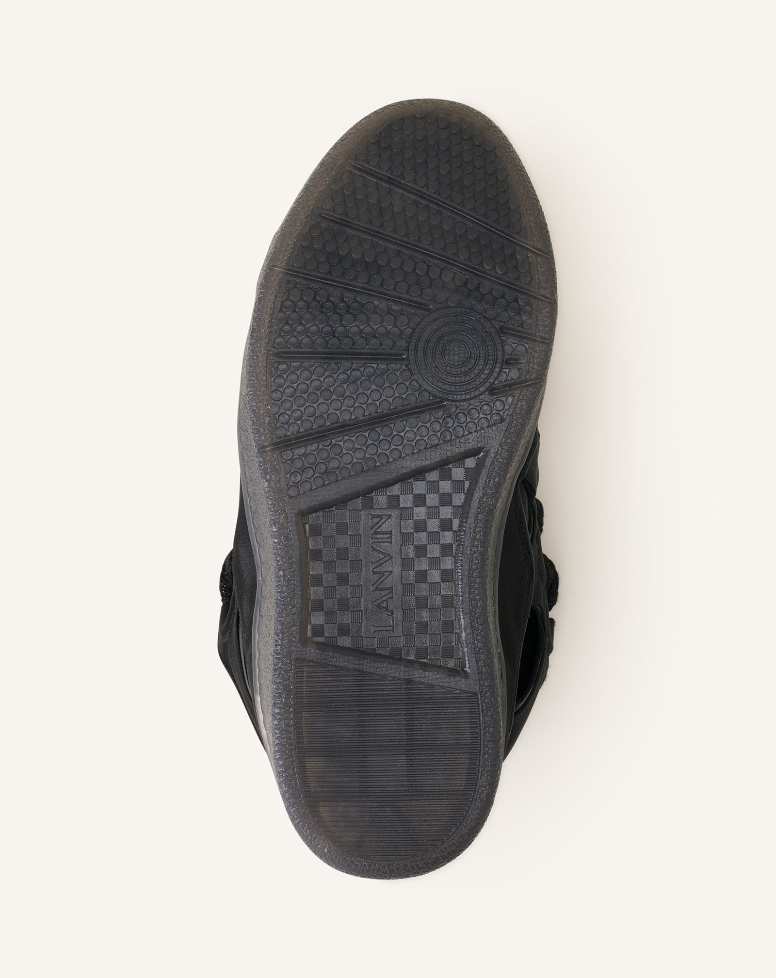 Curb Sneakers En Satin Black | Lanvin Women