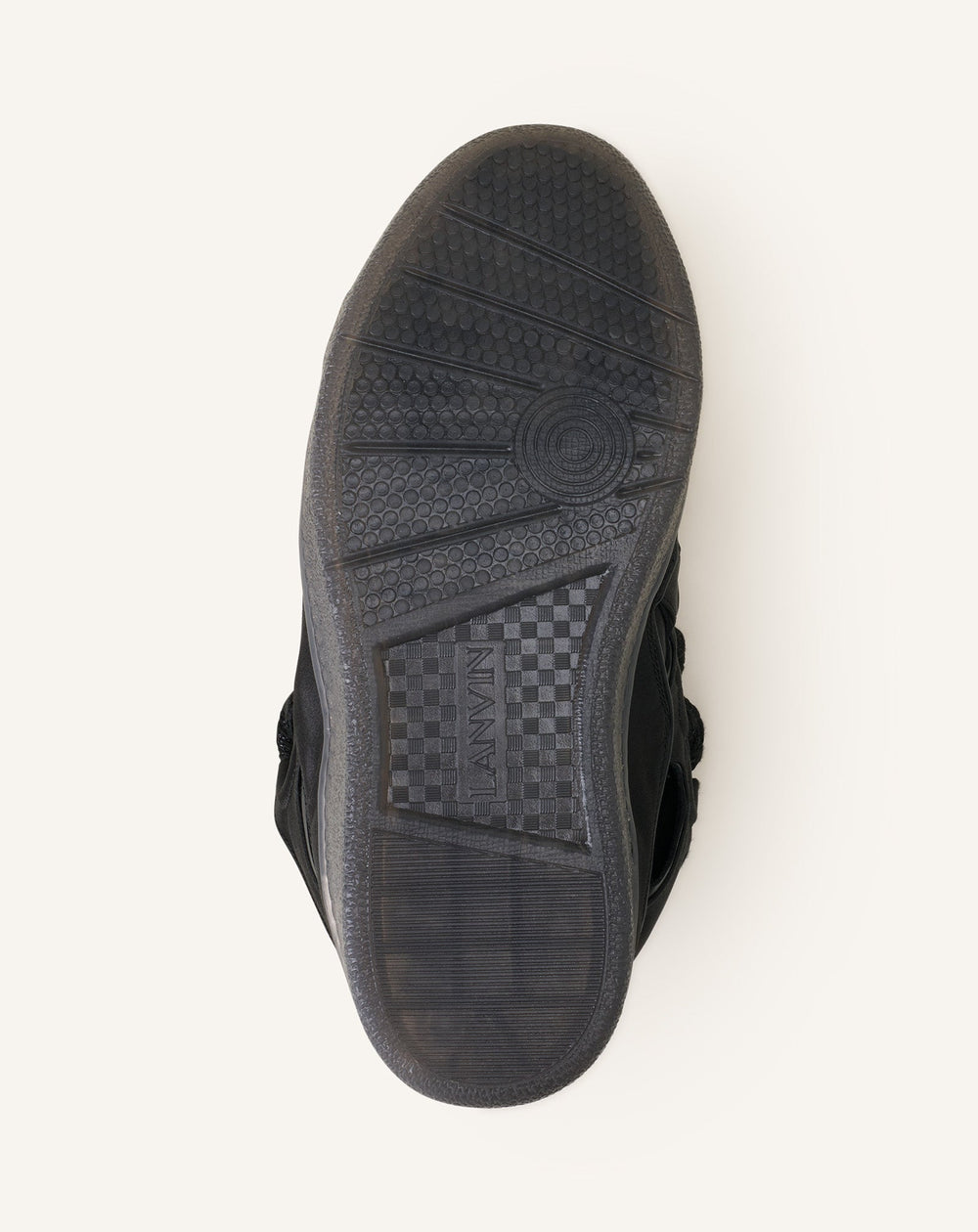 Curb Sneakers En Satin Black | Lanvin Women