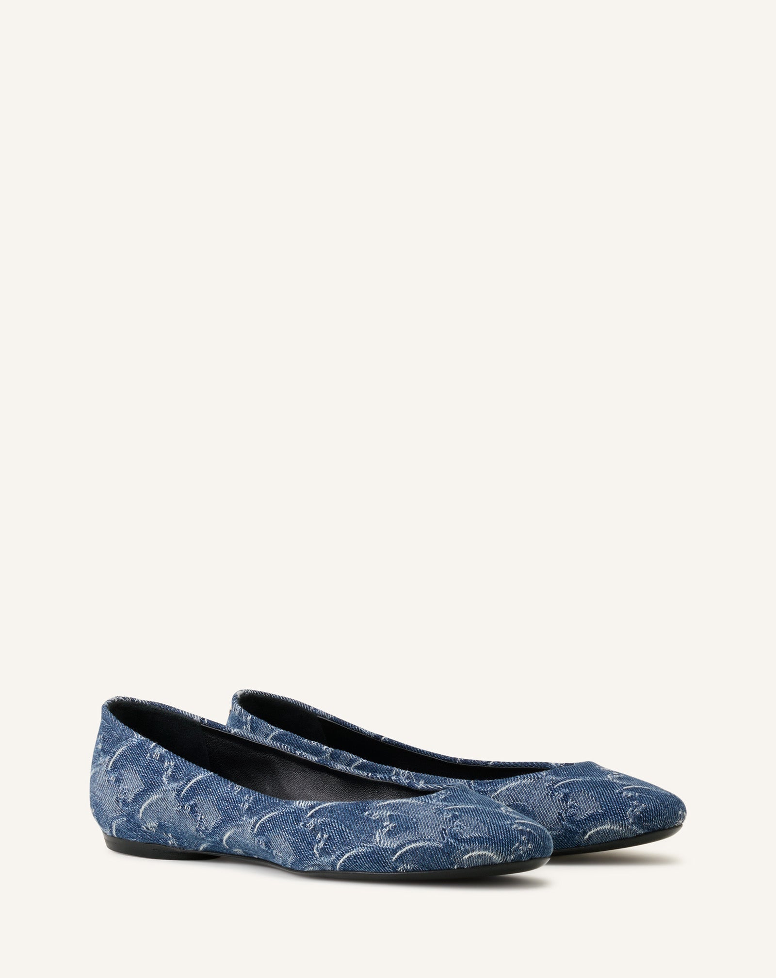Ballerine Lunar Year En Denim Blue | Lanvin Women