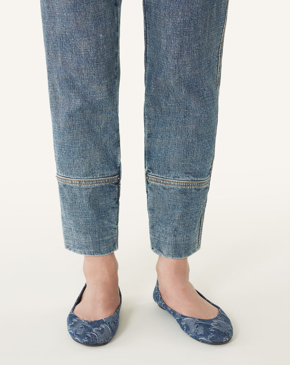 Ballerine Lunar Year En Denim Blue | Lanvin Women