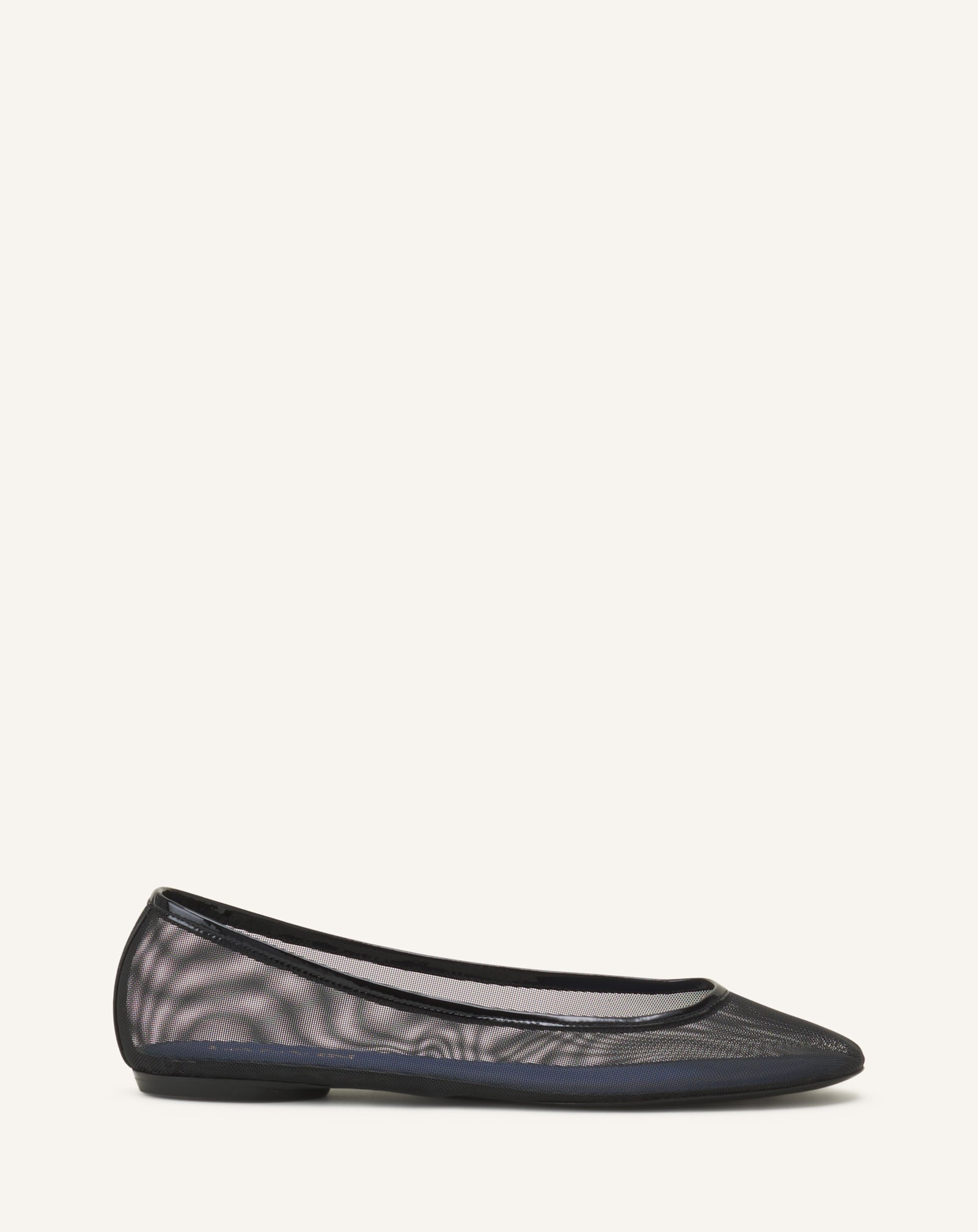 La Ballerine En Mesh Black | Lanvin Women