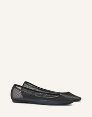 La Ballerine En Mesh Black | Lanvin Women