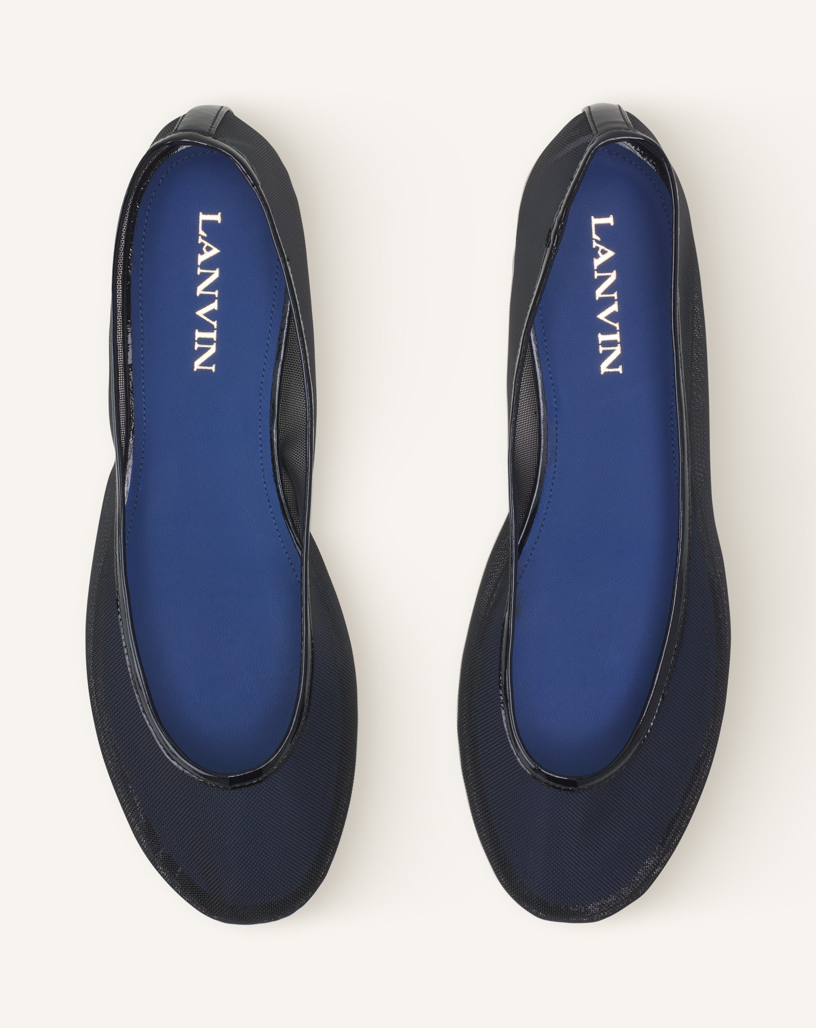 La Ballerine En Mesh Black | Lanvin Women