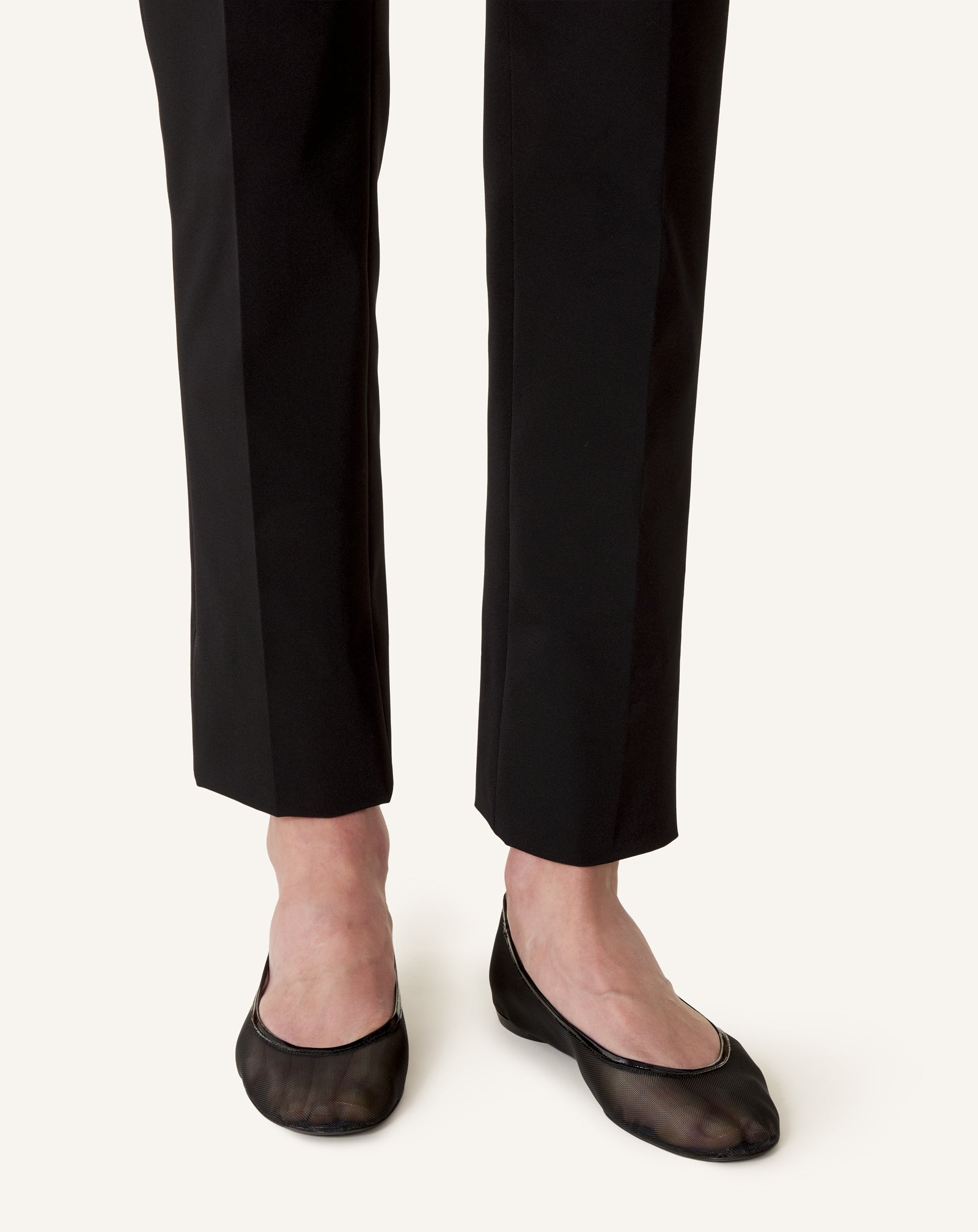La Ballerine En Mesh Black | Lanvin Women