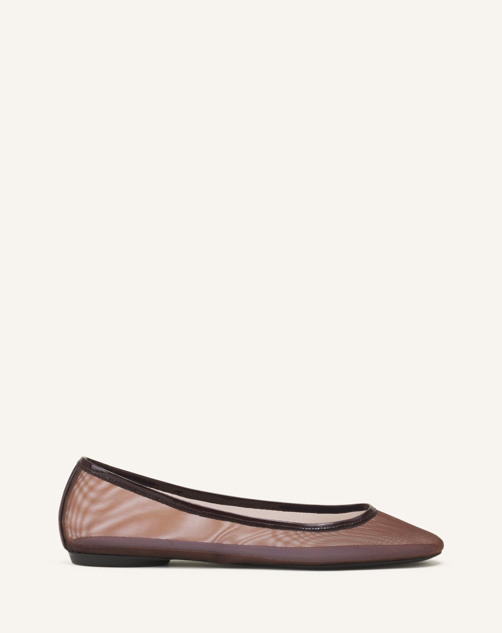 La Ballerine En Mesh Brown | Lanvin Women