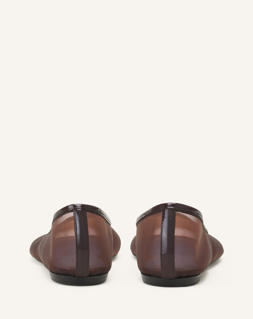 La Ballerine En Mesh Brown | Lanvin Women