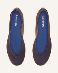 La Ballerine En Mesh Brown | Lanvin Women