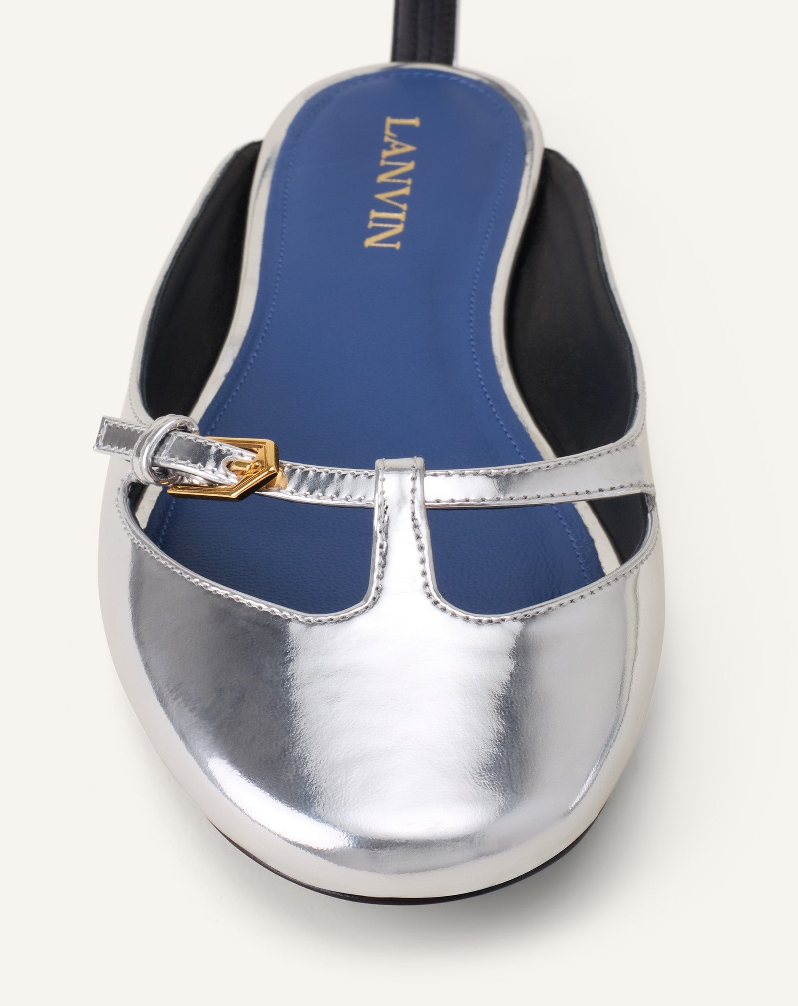Ballerine Mary-jane Silver | Lanvin Women