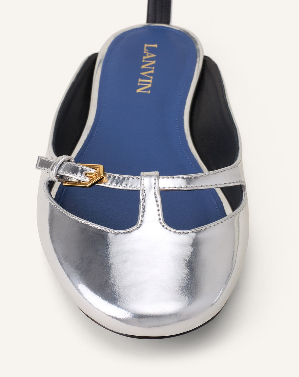 Ballerine Mary-jane Silver | Lanvin Women
