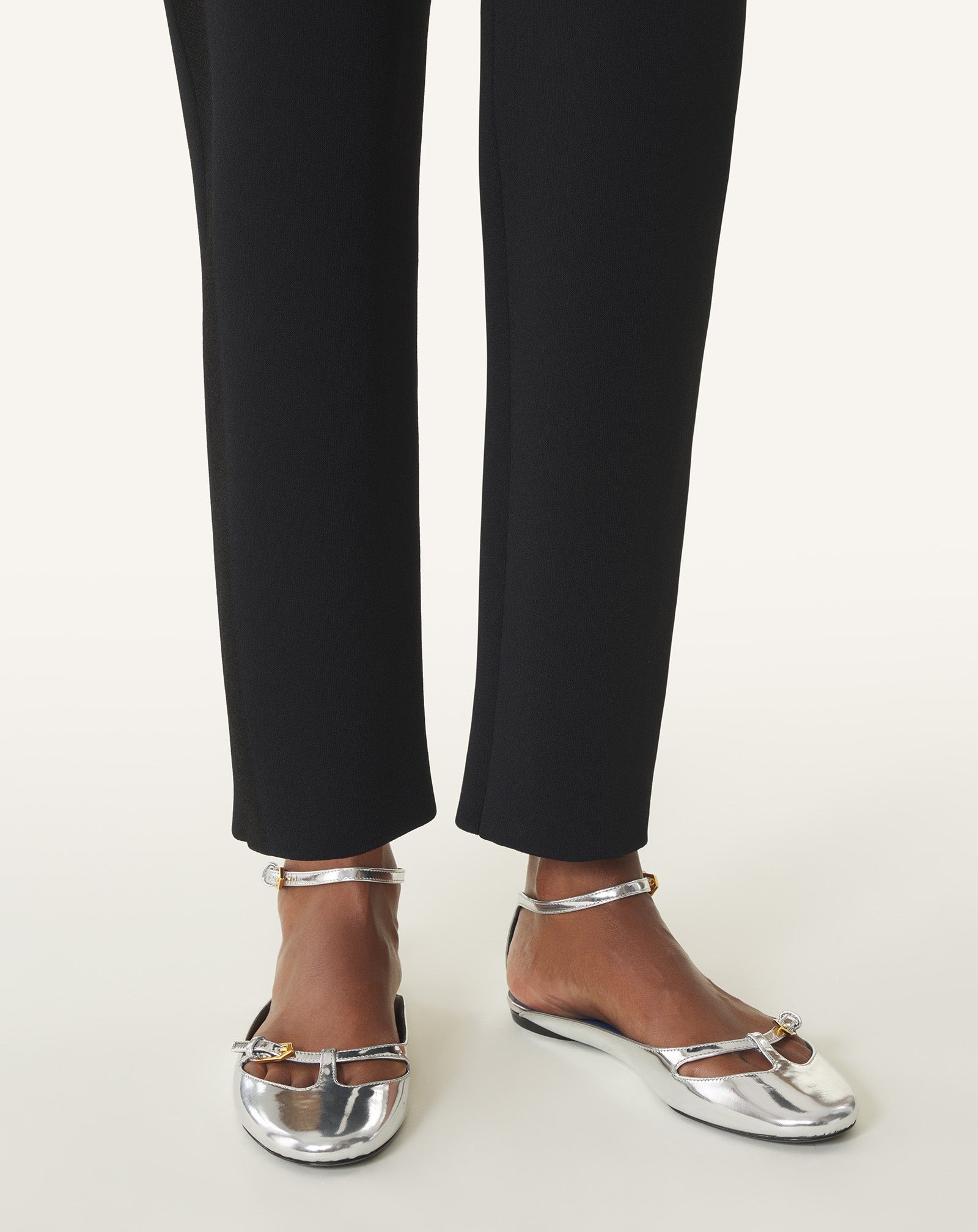 Ballerine Mary-jane Silver | Lanvin Women