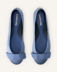 Ballerine Noeud En Satin Blue | Lanvin Women