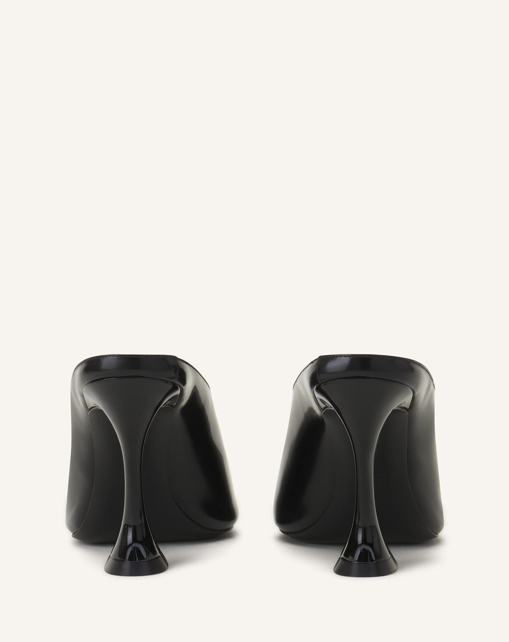 Black Midnight Step Mule In Patent Leather | Lanvin Women