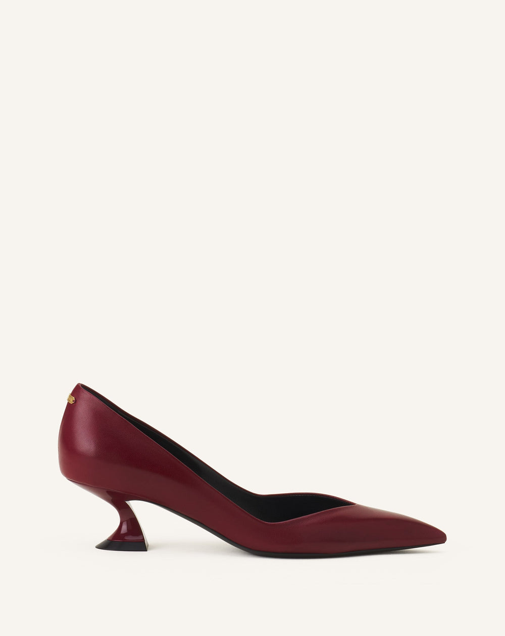 Brown Midnight Step Pump In Leather | Lanvin Women