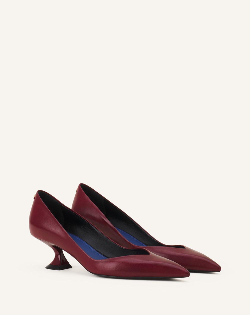 Brown Midnight Step Pump In Leather | Lanvin Women