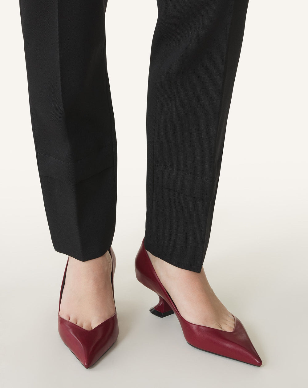 Brown Midnight Step Pump In Leather | Lanvin Women