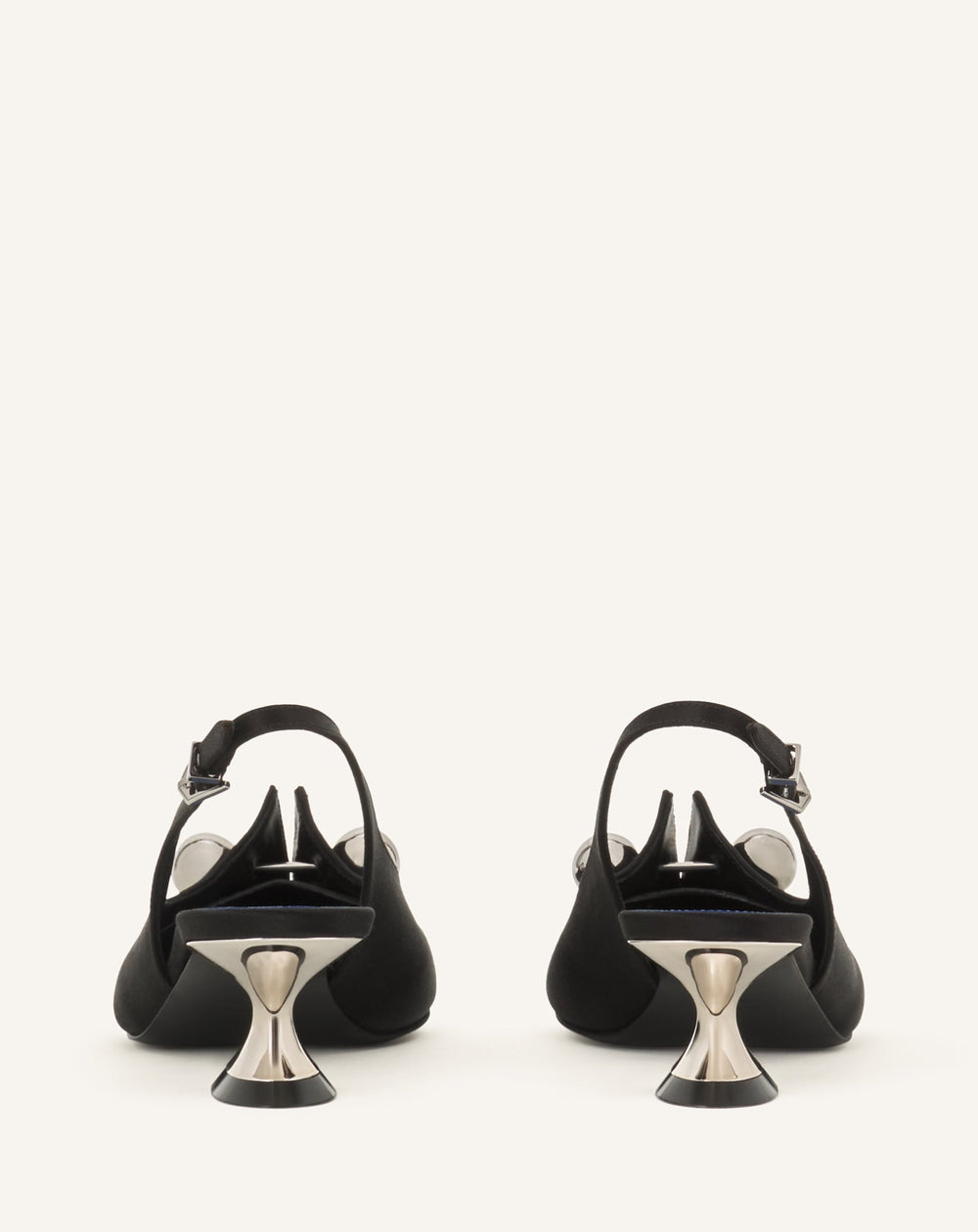 Slingback Piercing 50mm Black | Lanvin Women