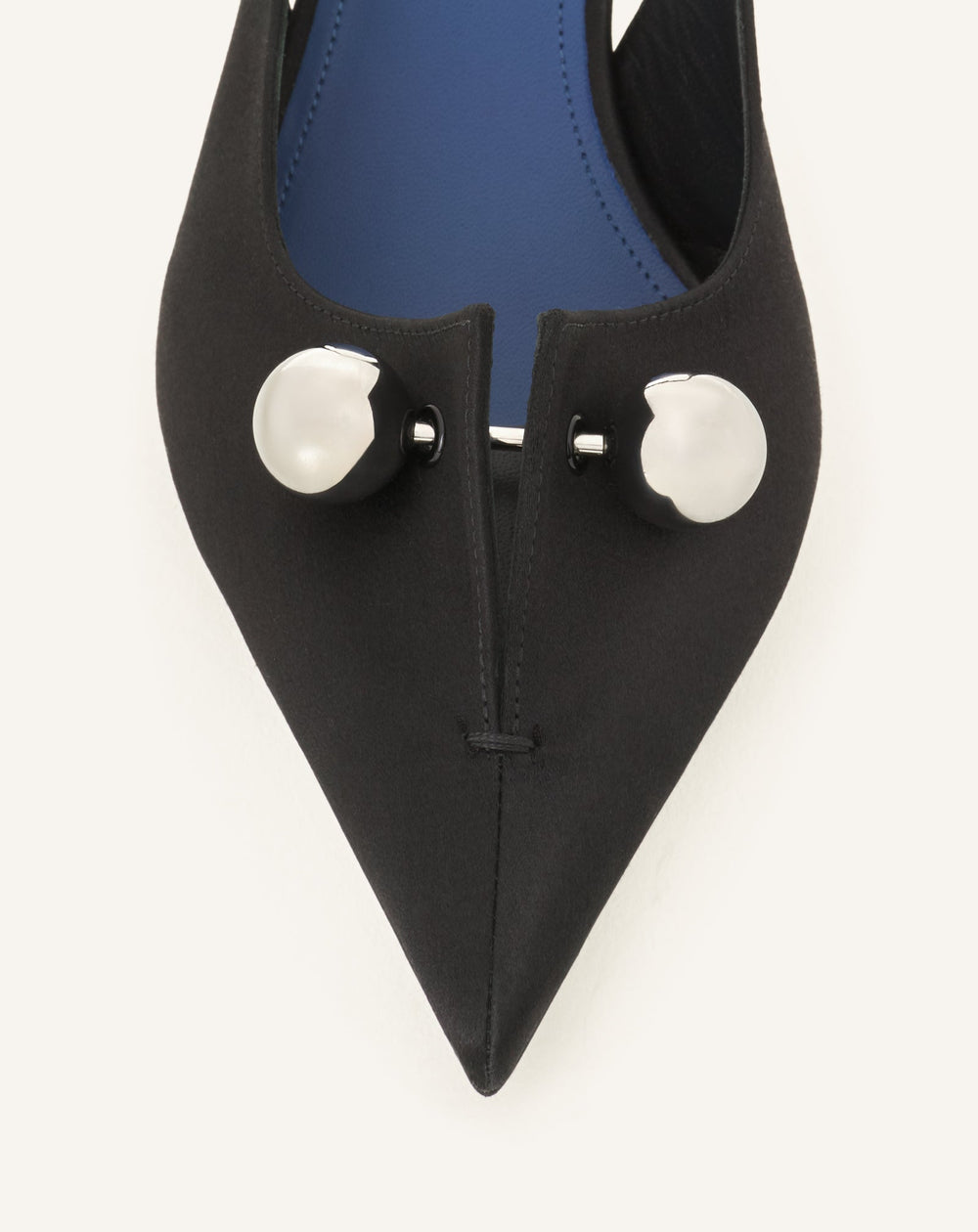 Slingback Piercing 50mm Black | Lanvin Women
