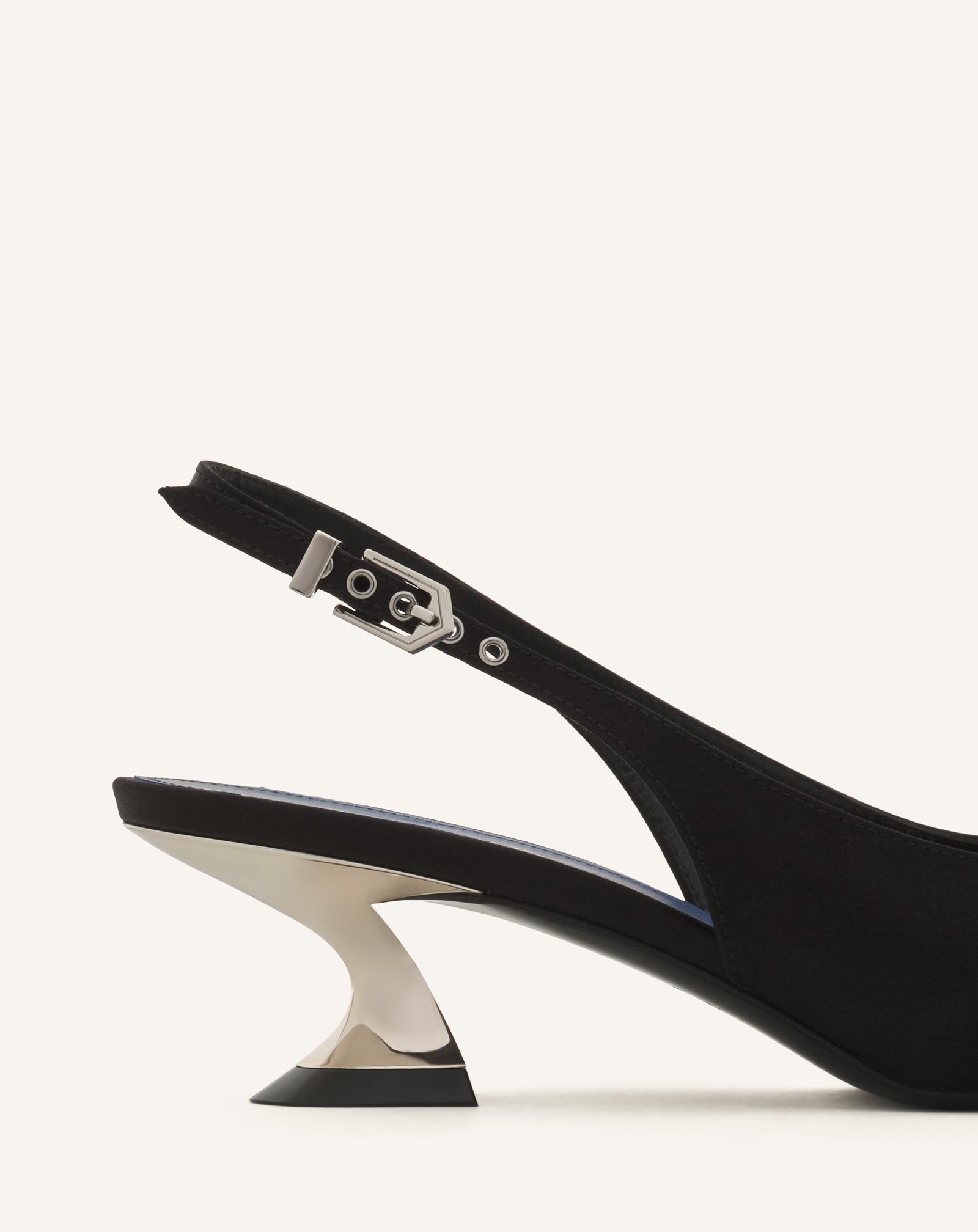 Slingback Piercing 50mm Black | Lanvin Women