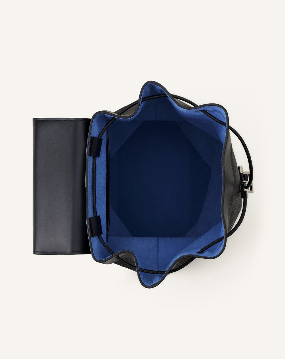 Sac À Dos Zaino En Cuir Black | Lanvin Men
