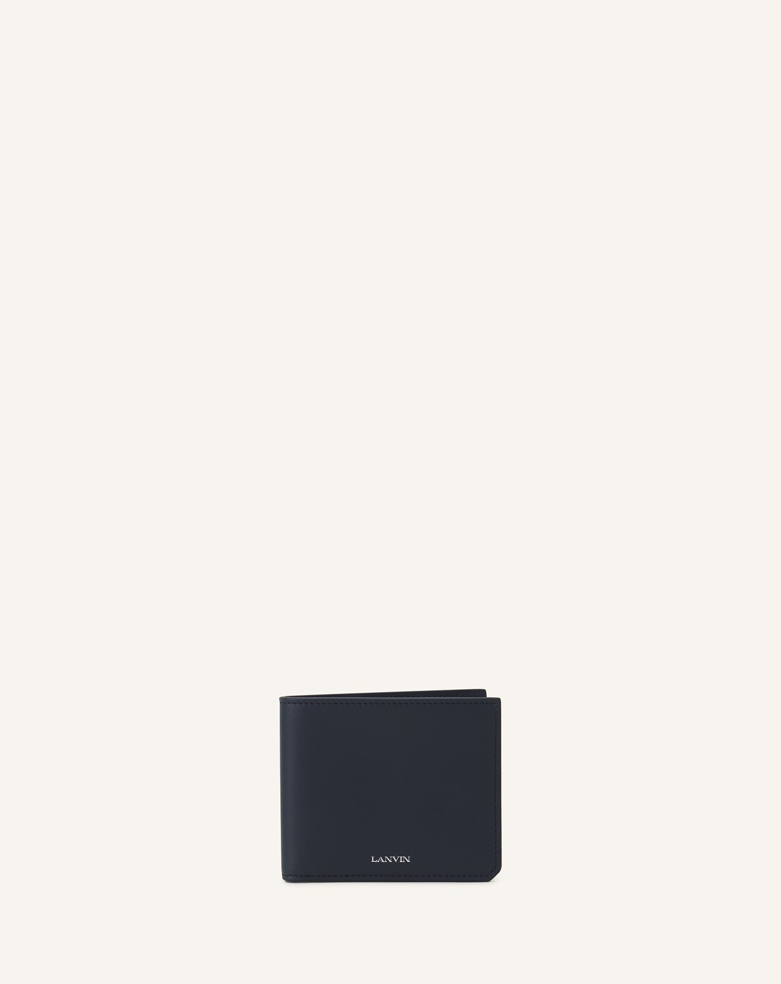 Blue Compagnon Leather Wallet | Lanvin Women