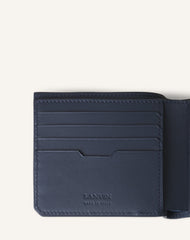 Blue Compagnon Leather Wallet | Lanvin Women