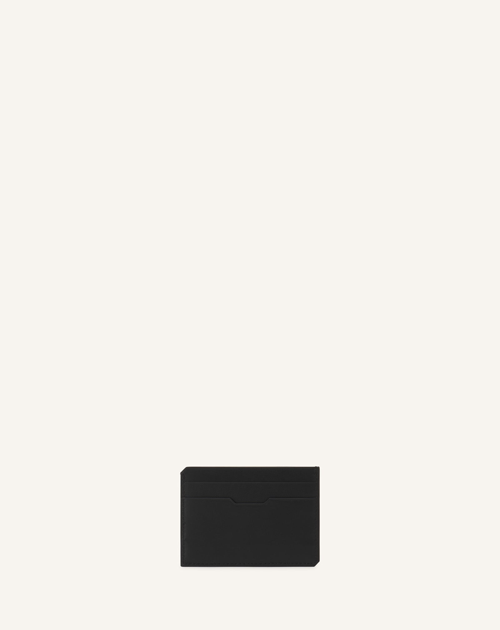 Black Compagnon Leather Cardholder | Lanvin Women