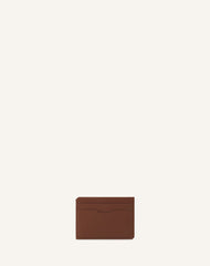Brown Compagnon Leather Cardholder | Lanvin Women