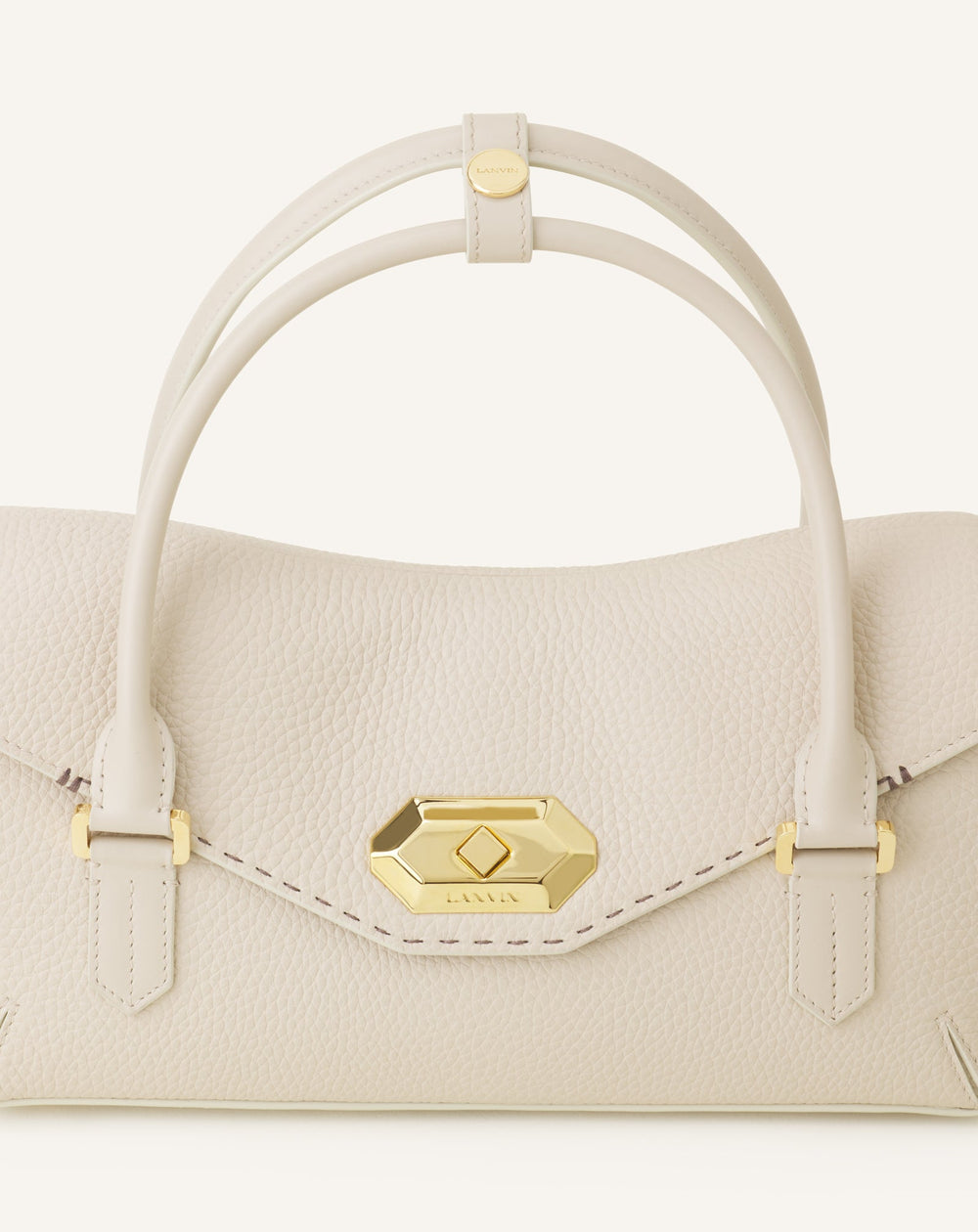Sac Le Confident By Lanvin 26 En Cuir White | Lanvin Women