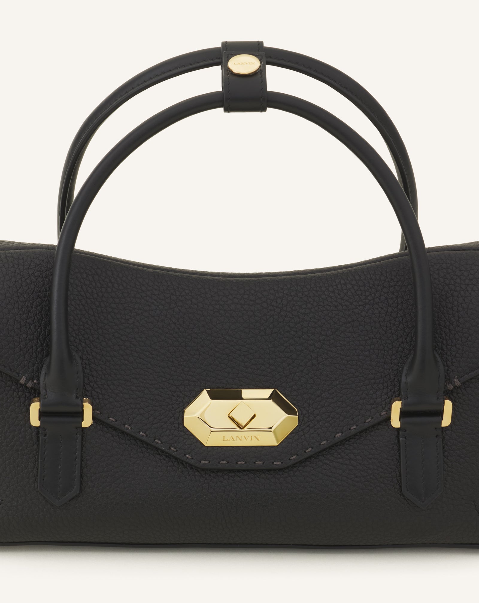 Sac Le Confident By Lanvin 26 En Cuir Black | Lanvin Women