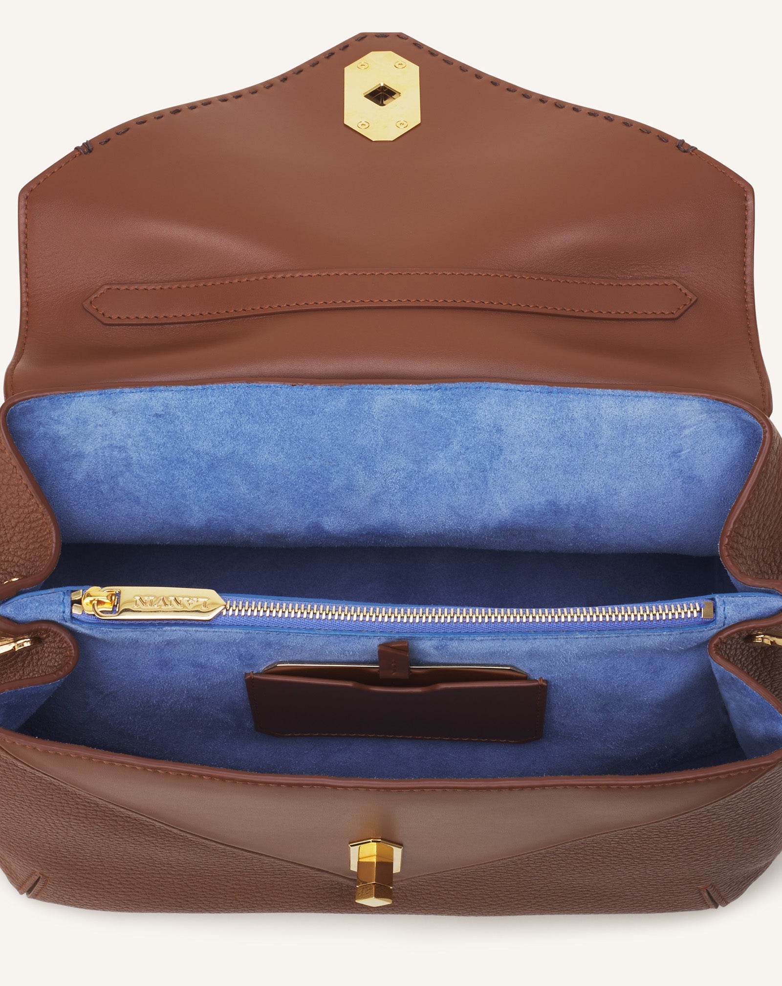 Brown Le Confident By Lanvin Leather Bag | Lanvin Women