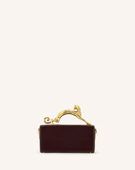 Brown Pencil Cat Nano Patent Leather Bag | Lanvin Women