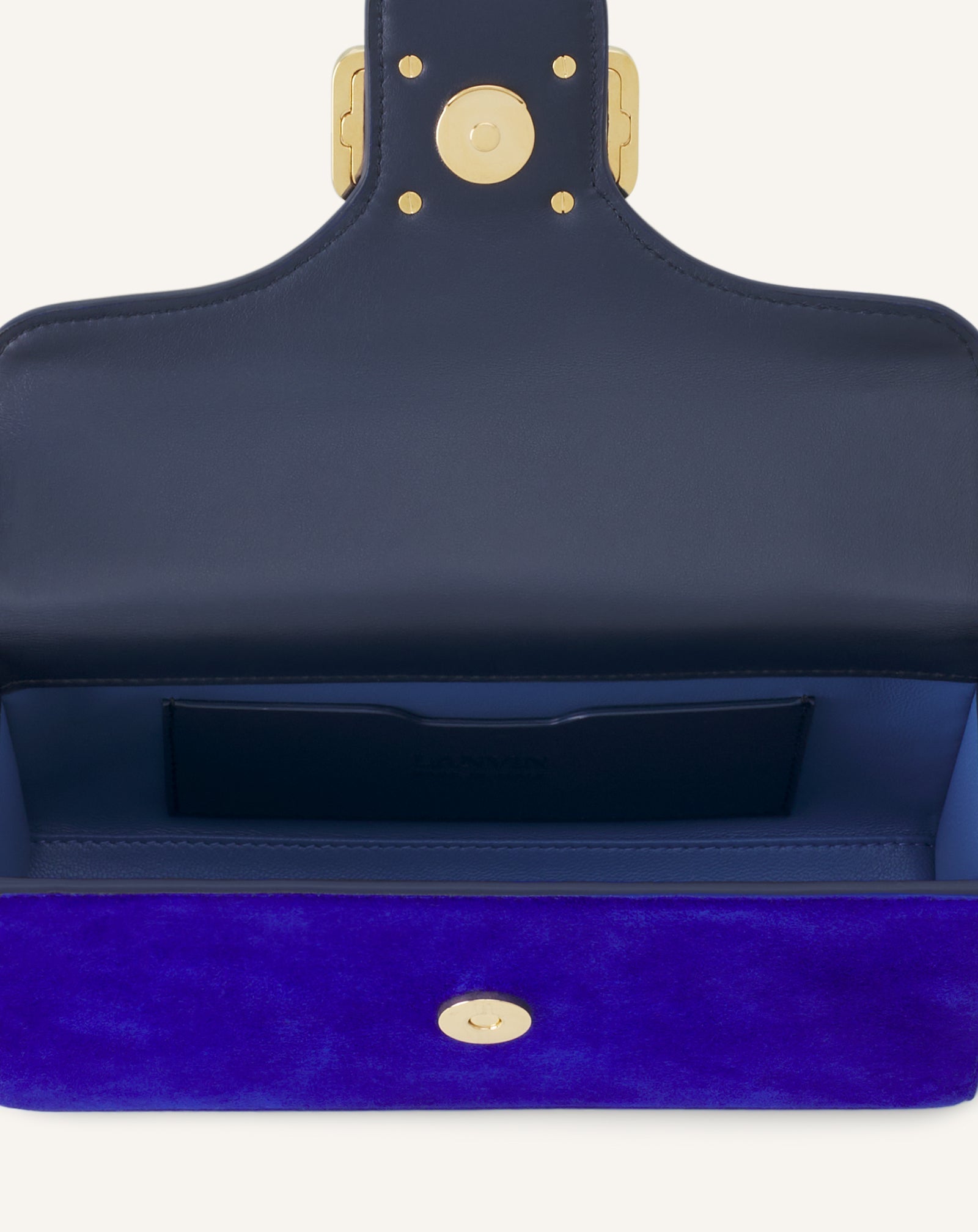 Sac Boîte Nano Avec Poignée Chat Blue | Lanvin Women
