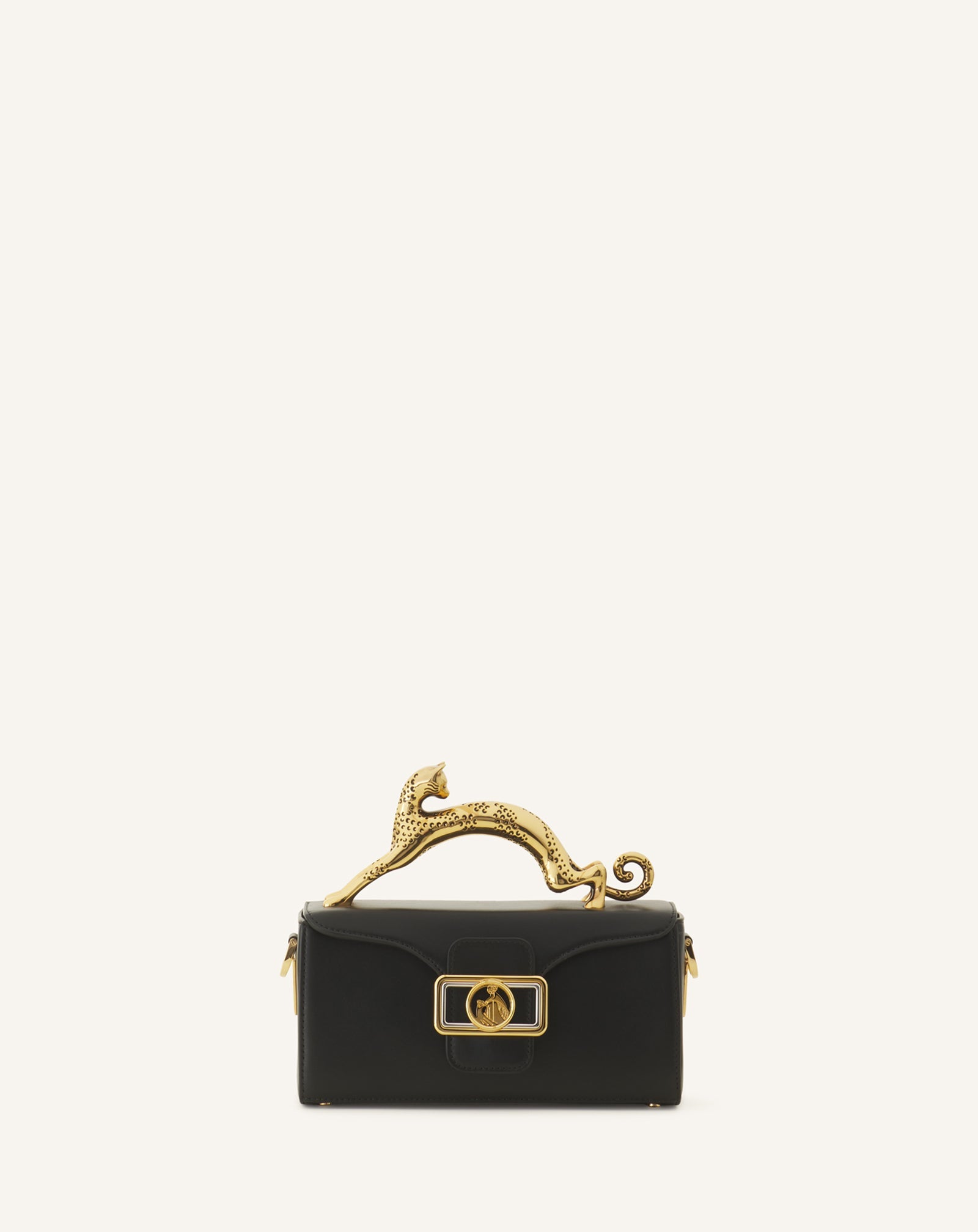 Black Nano Pencil Cat Leather Bag | Lanvin Women
