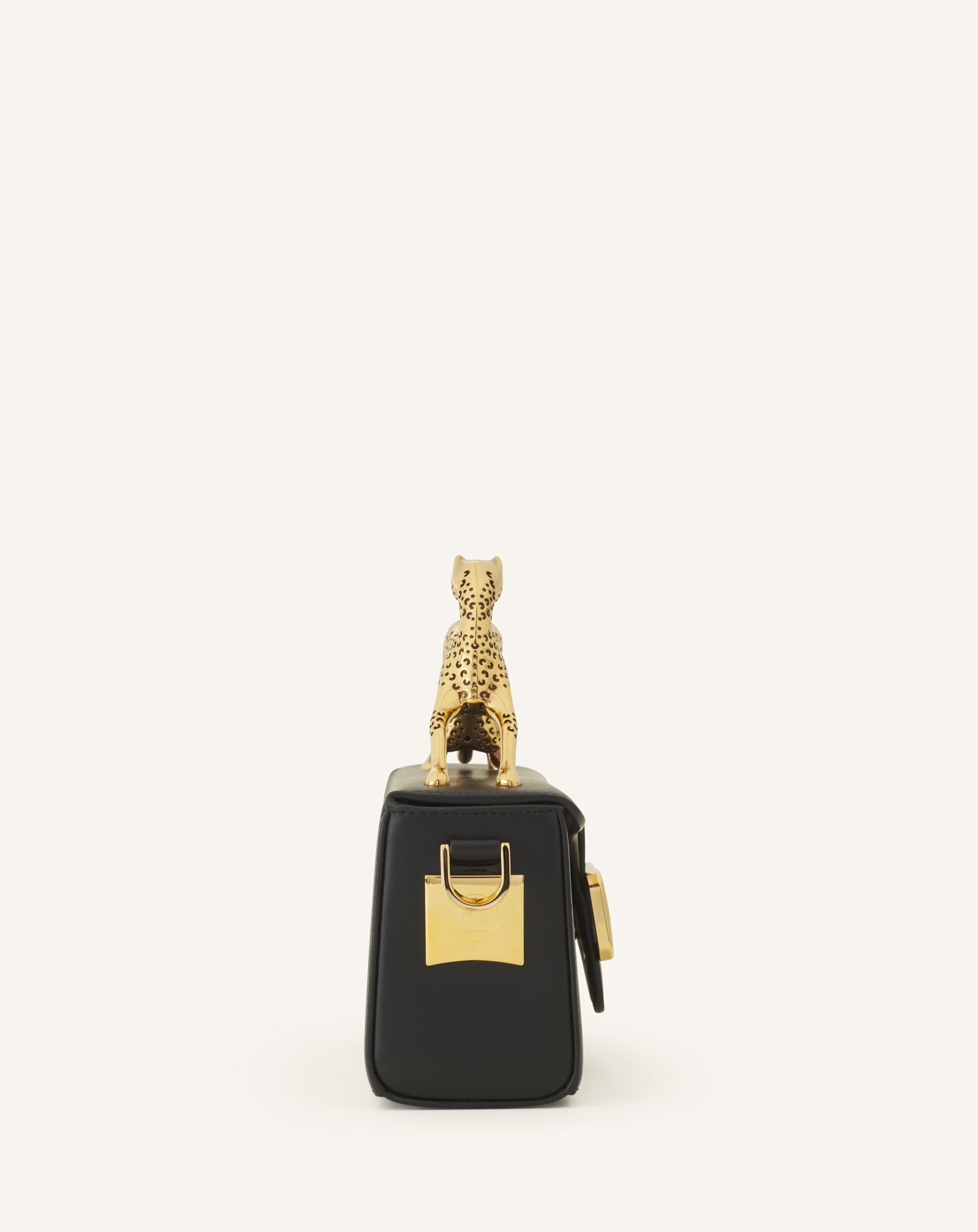 Black Nano Pencil Cat Leather Bag | Lanvin Women