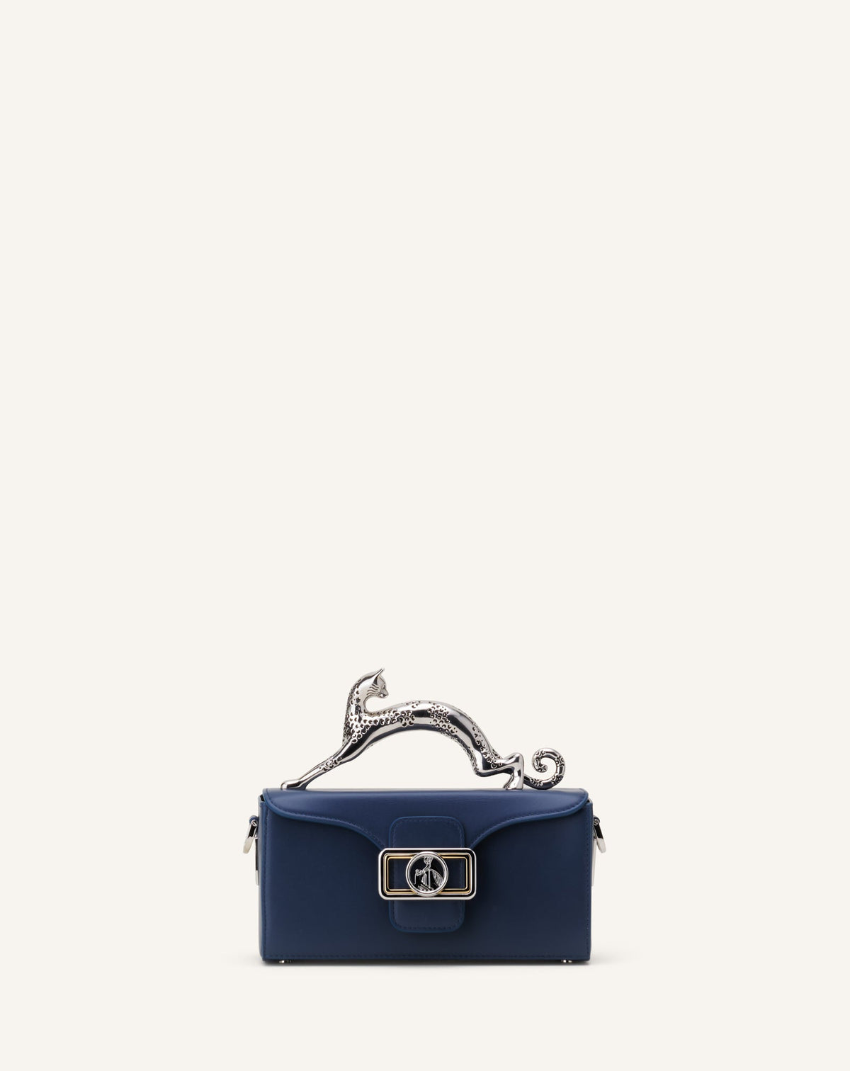 Blue Nano Pencil Cat Leather Bag | Lanvin Women