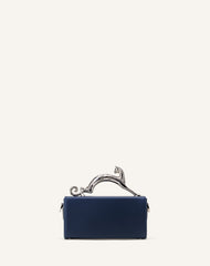 Blue Nano Pencil Cat Leather Bag | Lanvin Women