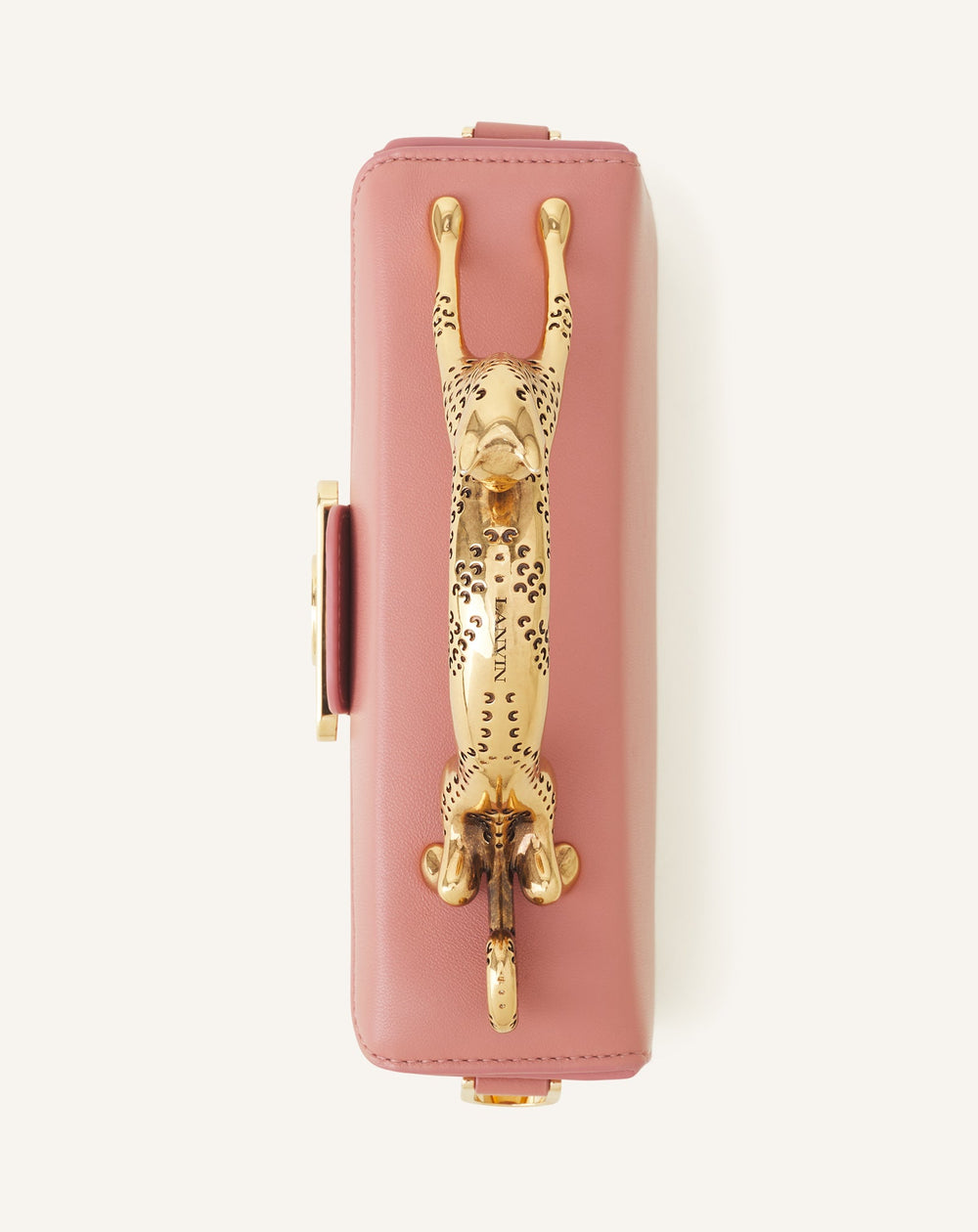 Pink Nano Pencil Cat Leather Bag | Lanvin Women